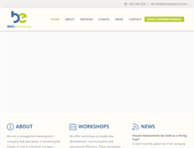 Tablet Screenshot of brioenterprise.com